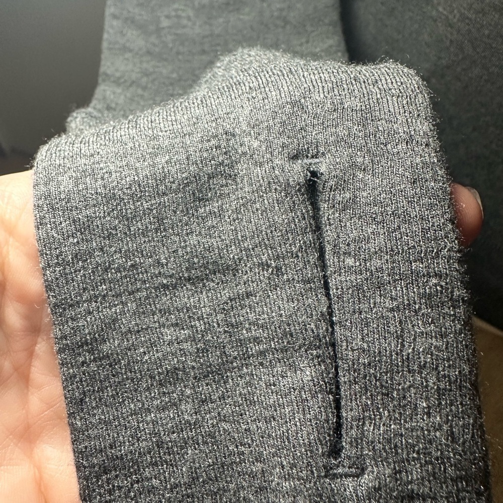 Athleta Coaster Luxe V-Neck Sweatshirt. NWT. - Picture 5 of 8